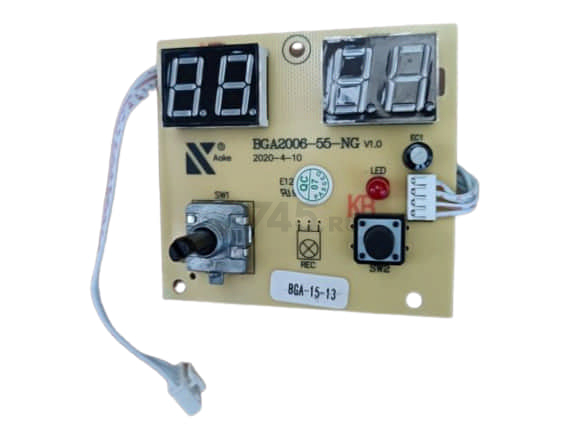 Плата индикации/выбора режима PCB-2 для пушки тепловой ECOTERM GHD-30T (BGA2201-30-27)