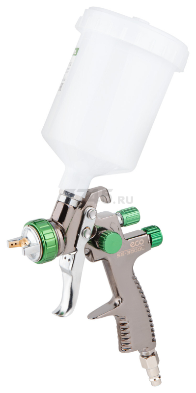Краскопульт пневматический ECO SG-3000L (EC1532-14) - Фото 6