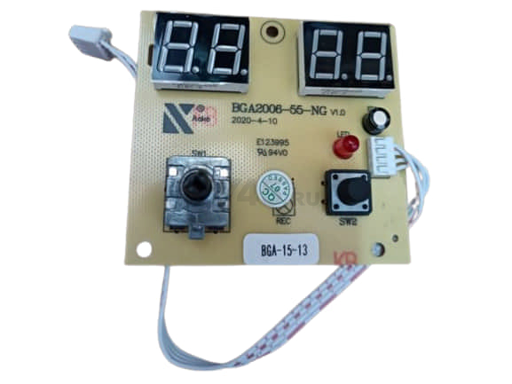Плата индикации/выбора режима PCB-2 для пушки тепловой ECOTERM GHD-50T (BGA2201-50-27)
