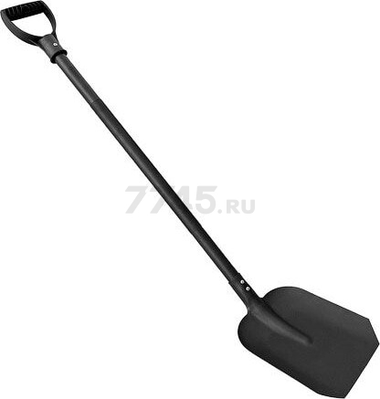 Лопата совковая МЕХИНСТРУМЕНТ ЛСП1 с металлическим черенком 1220 мм