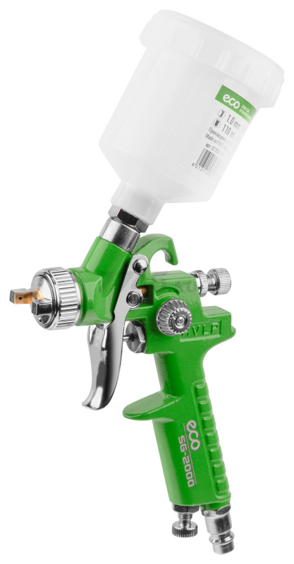 Краскопульт пневматический ECO SG-2000 (EC1531-10) - Фото 6