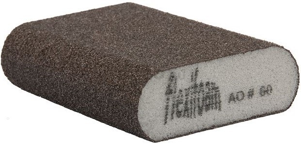Губка абразивная 4-х сторонняя FLEXIFOAM Р100 Round Block (63216)