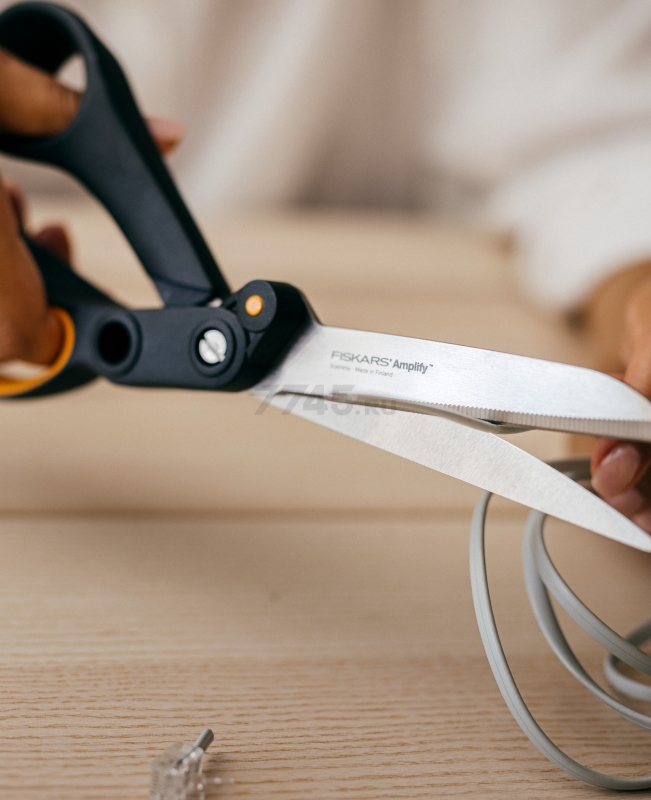 Ножницы для толстых материалов 249 мм FISKARS Amplify (1020223) - Фото 3