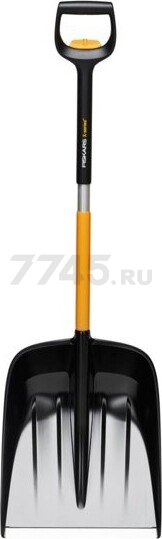 Лопата снеговая пластмассовая телескопическая 362х1200-1392 мм FISKARS X-series (1057188) - Фото 4