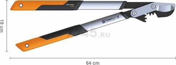 Сучкорез FISKARS LX94 PowerGear X средний (1020187) - Фото 8