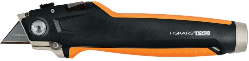 Нож строительный выдвижной для гипсокартона FISKARS CarbonMax (1027226) - Фото 2