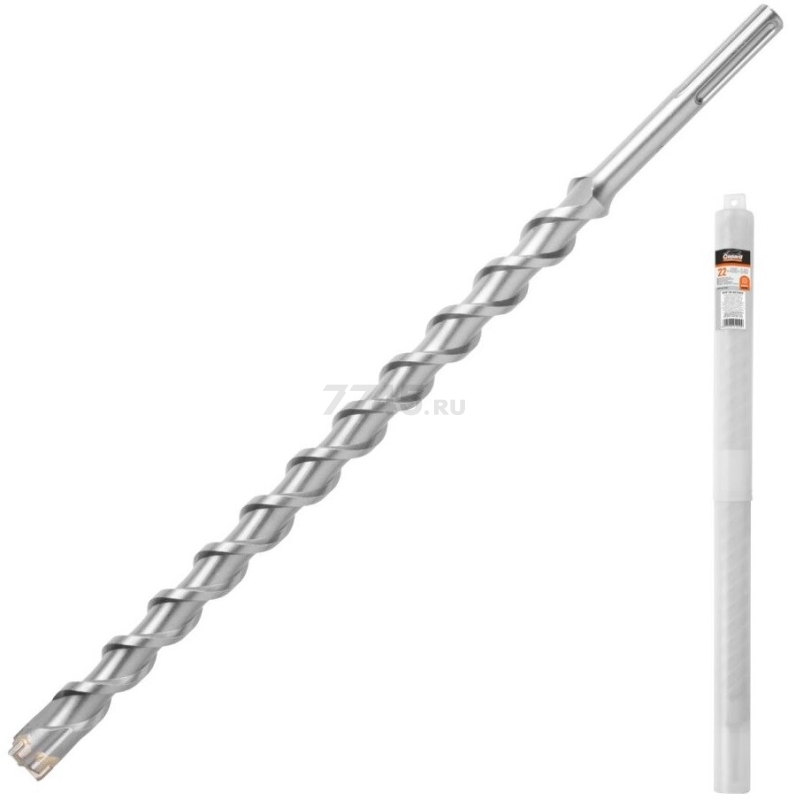 Бур (сверло) SDS-max GEPARD 25х400х540 мм Quadro-X (GP1125-540)