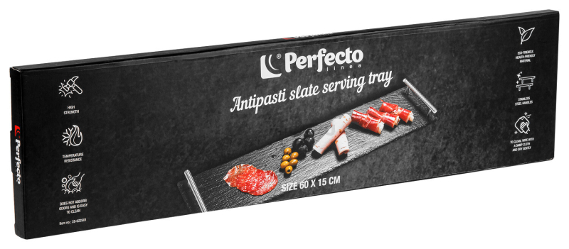 Блюдо из сланца с ручками PERFECTO LINEA 60х15 см (28-622501) - Фото 10
