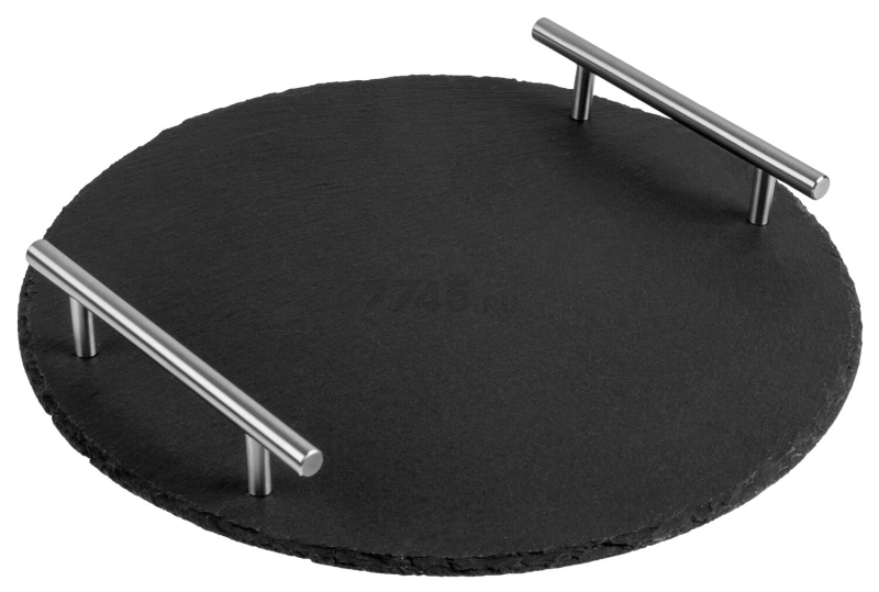 Блюдо из сланца с ручками PERFECTO LINEA d30 см (28-325325) - Фото 7