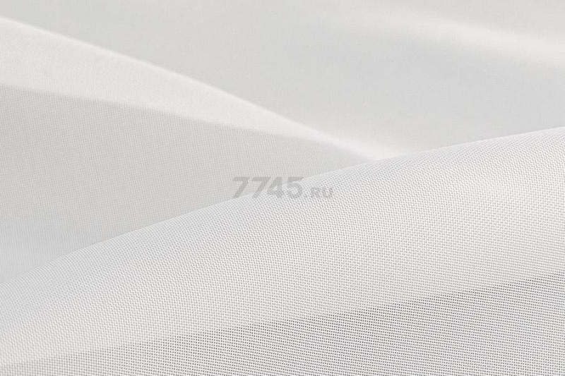 Тюль LEGRAND Вуаль с утяжелителем 200х260 см молочный - Фото 4