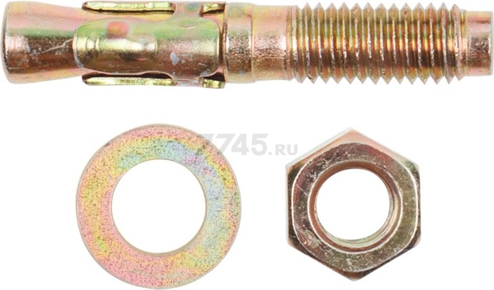 Анкер клиновой М6х40 мм STARFIX (SMP-49885-1) - Фото 2