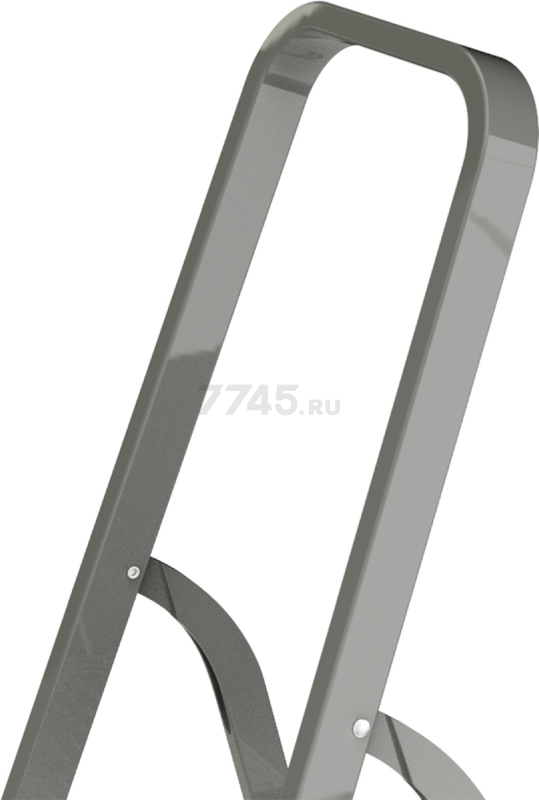 Лестница-стремянка стальная односторонняя 61 см НОВАЯ ВЫСОТА NV1150 зеленая (1150103-021) - Фото 8