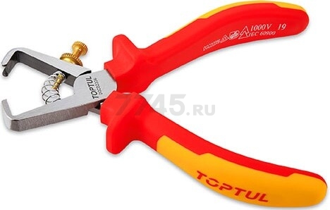 Клещи для снятия изоляции 150 мм 1000V TOPTUL (DGCD2206)