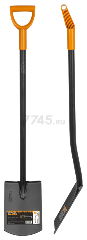 Лопата штыковая STARTUL Metsa с закругленным лезвием (ST6080-05) - Фото 5