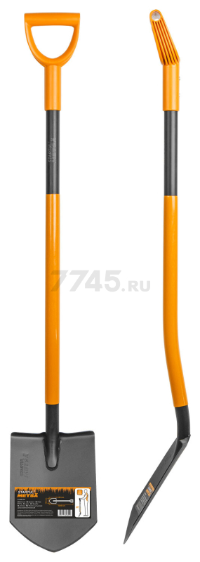 Лопата штыковая STARTUL Metsa (ST6080-02) - Фото 5