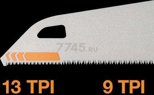 Ножовка по дереву 550 мм FISKARS PowerTooth (1062917) - Фото 5
