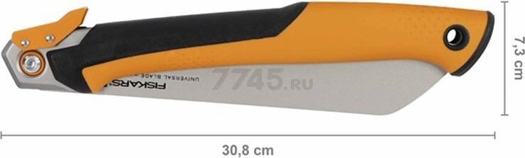 Пила садовая 250 мм FISKARS PowerTooth (1062933) - Фото 6