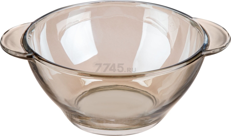 Салатник стеклянный с ручками PERFECTO LINEA Amber (22-450100)
