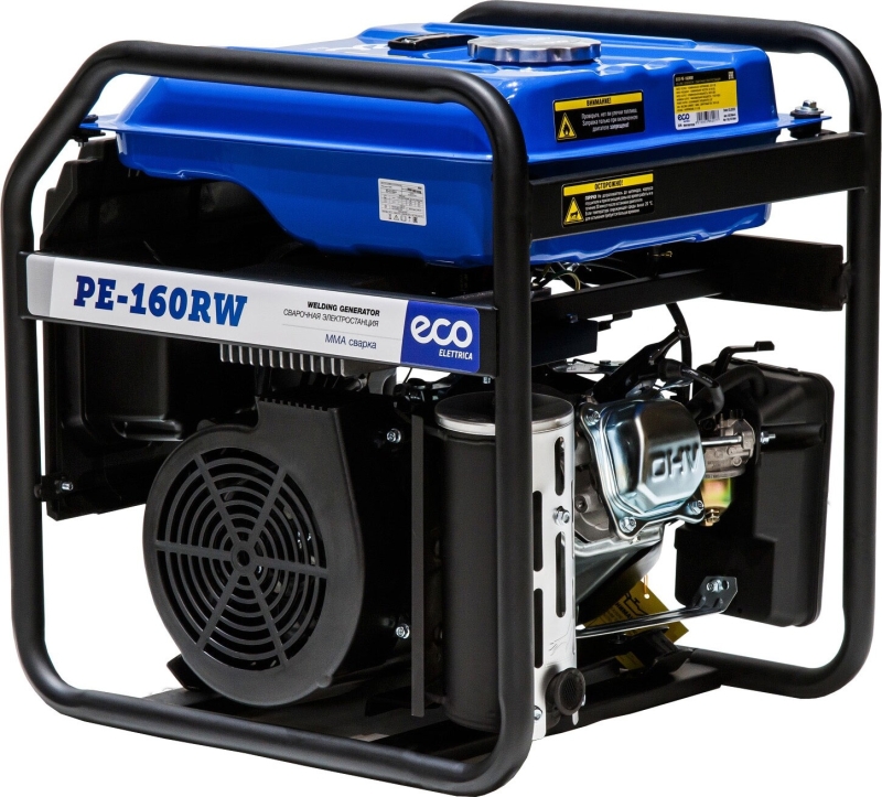 Генератор сварочный бензиновый ECO PE-160RW (EC1564-0) - Фото 10