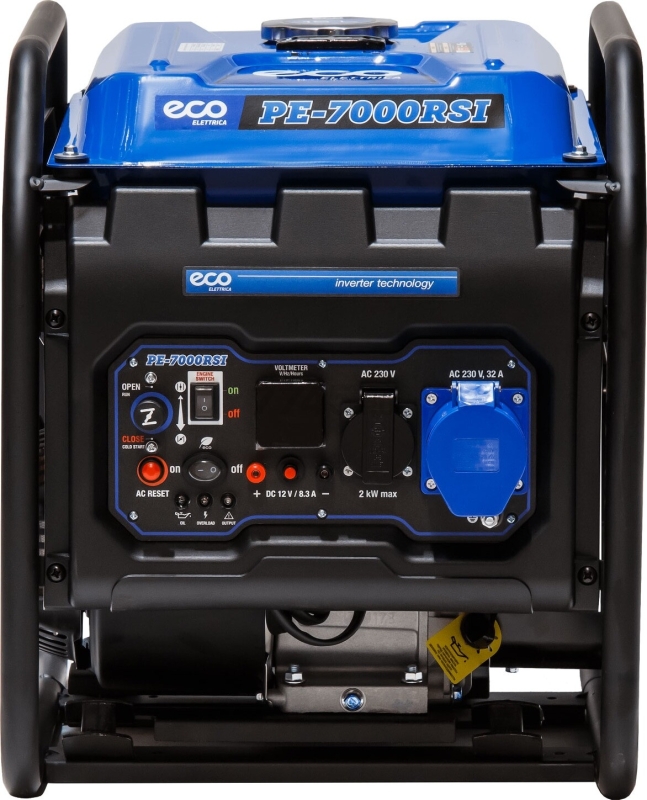 Генератор инверторный бензиновый ECO PE-7000RSI (EC1563-9) - Фото 8