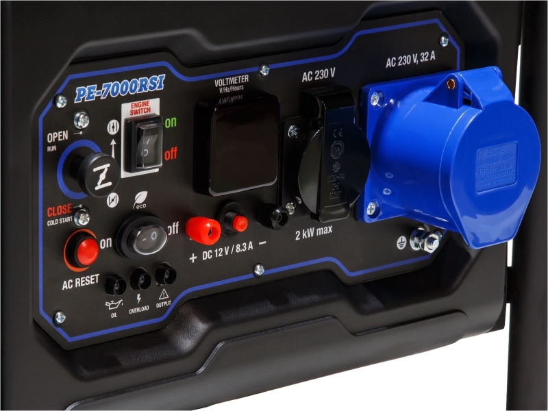 Генератор инверторный бензиновый ECO PE-7000RSI (EC1563-9) - Фото 11