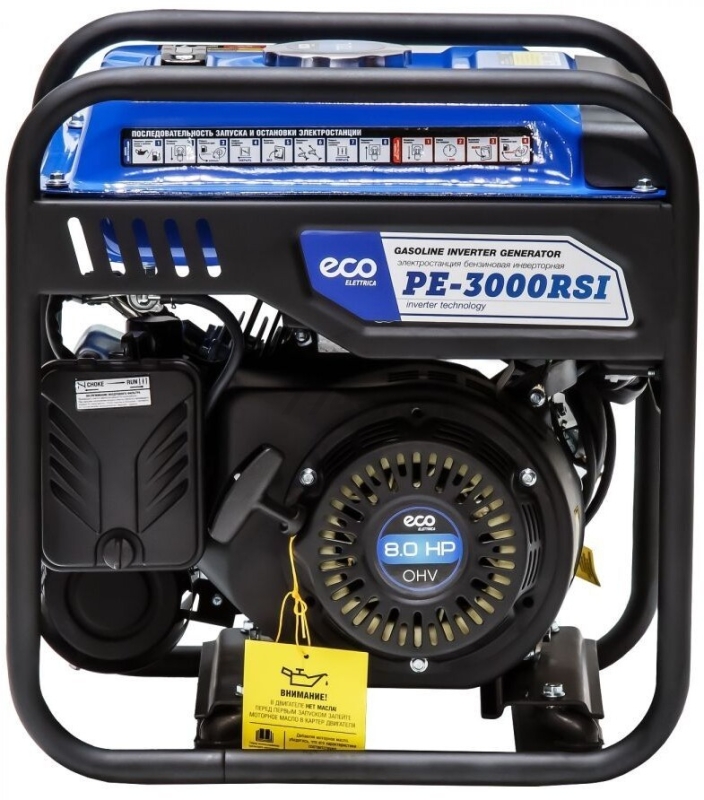 Генератор инверторный бензиновый ECO PE-3000RSI (EC1561-7) - Фото 11