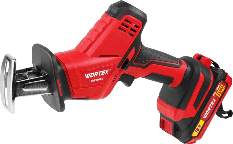 Пила сабельная аккумуляторная WORTEX CSR 1018 E XLT SET (0329278) - Фото 9