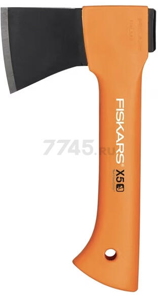 Набор инструмента (топор туристический X5 + нож + пила SW73) FISKARS (1057912) - Фото 12