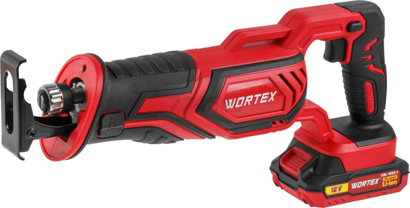 Пила сабельная аккумуляторная WORTEX CSR 1118 E XLT SET (0329282) - Фото 2