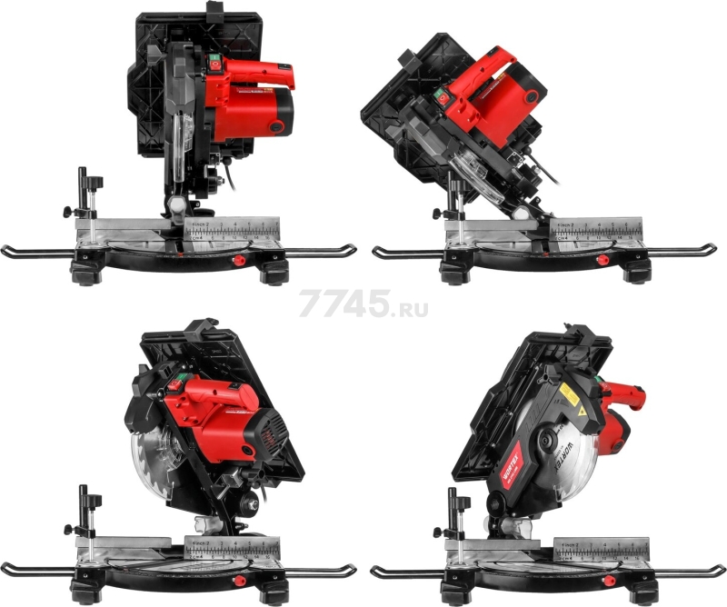 Пила торцовочная комбинированная WORTEX MS 2112 LMB (0329323) - Фото 12