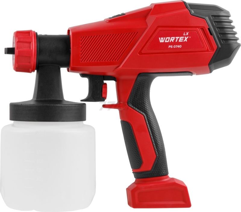 Краскораспылитель электрический WORTEX LX PS 0740 (0333221) - Фото 2