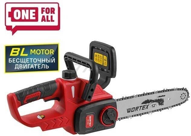 Пила цепная аккумуляторная WORTEX CEC 3018 XLT SOLO (0333223) - Фото 12