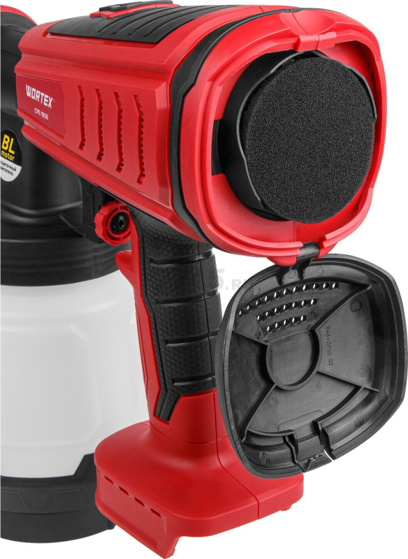 Краскораспылитель аккумуляторный WORTEX CPS 1808 XLT SOLO (0333263) - Фото 16