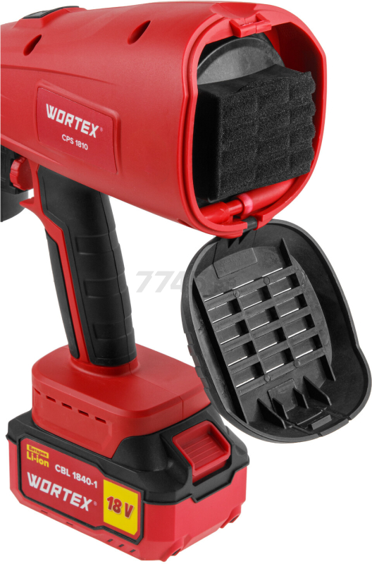 Краскораспылитель аккумуляторный WORTEX CPS 1810 XLT SET (0333270) - Фото 16