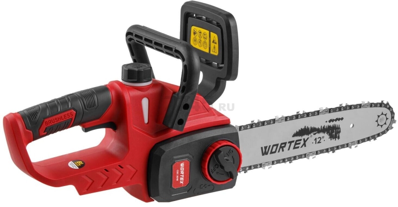 Пила цепная аккумуляторная WORTEX CEC 3018 XLT SOLO (0333223) - Фото 14