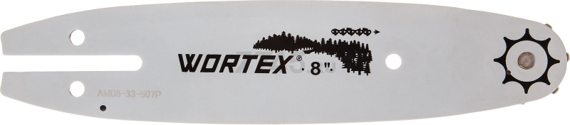Шина 20 см 8" 3/8" LP 1,3 мм WORTEX (0333300)