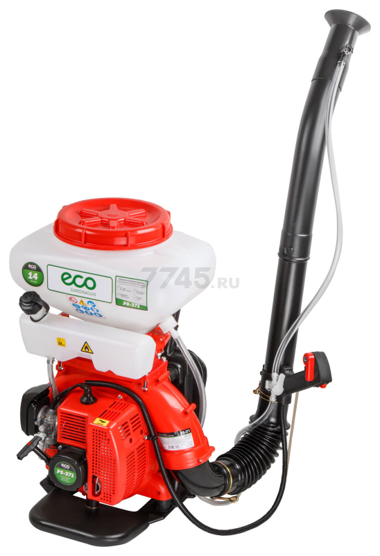Опрыскиватель ранцевый бензиновый 14 л ECO PS-371 (EC1567-3) - Фото 8