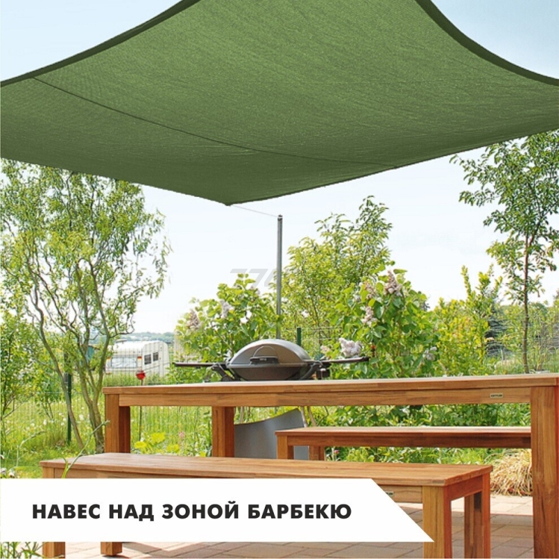 Сетка фасадная затеняющая LIHTAR Mini 80% 3х5 м (4814273004360) - Фото 3