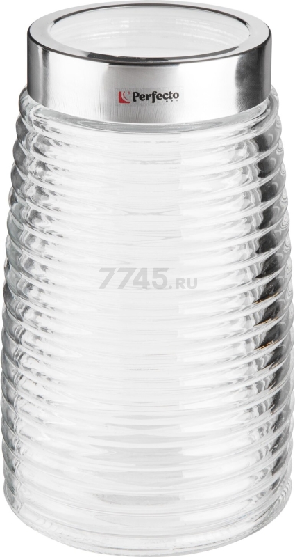 Банка стеклянная для сыпучих продуктов PERFECTO LINEA Azhur 1,6 л (34-160001)