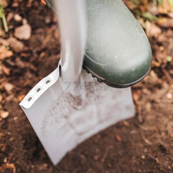 Лопата штыковая FISKARS Xact телескопическая прямая (1066733) - Фото 12