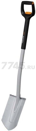 Лопата штыковая FISKARS Xact телескопическая закругленная (1066732) - Фото 9