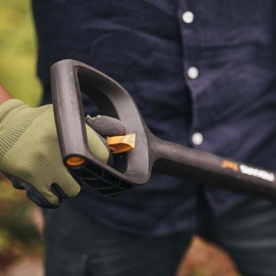 Лопата штыковая FISKARS Xact телескопическая закругленная (1066732) - Фото 14