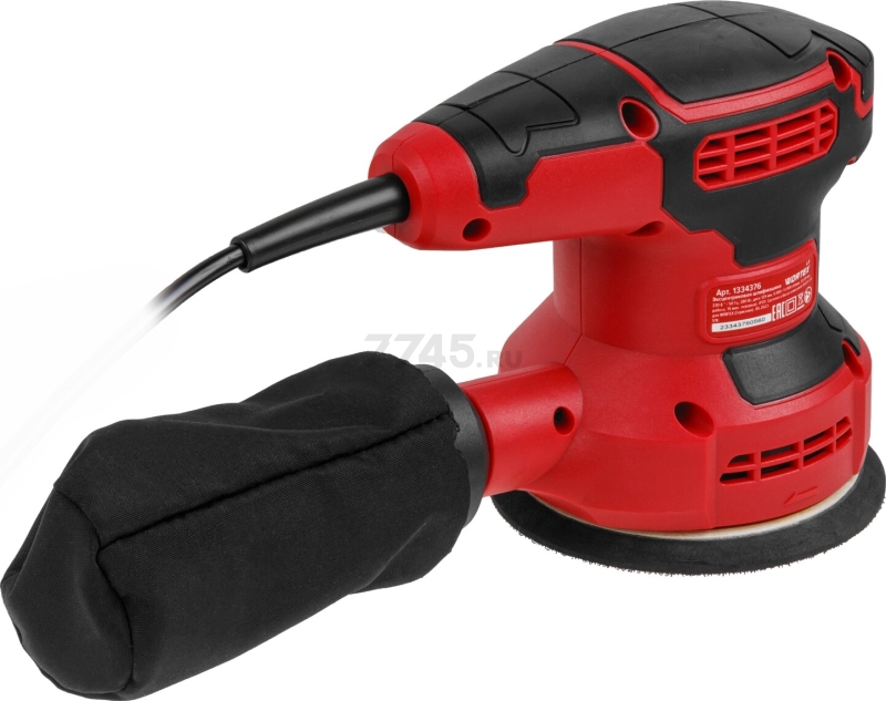 Шлифмашина эксцентриковая (орбитальная) WORTEX LX RS 1230 (1334376) - Фото 10