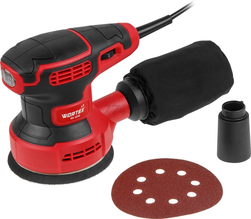 Шлифмашина эксцентриковая (орбитальная) WORTEX LX RS 1230 (1334376) - Фото 9