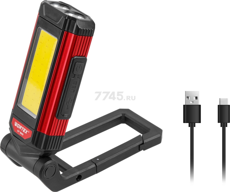 Фонарь светодиодный аккумуляторный WORTEX CF 1840 (1323365)