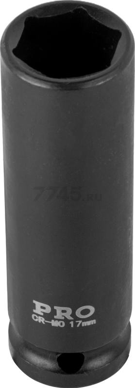Головка ударная тонкостенная 1/2" 17 мм 6 граней глубокая PRO STARTUL (PRO-32117)