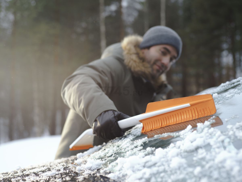Щетка для снега со скребком FISKARS SnowXpert (1019352) - Фото 9