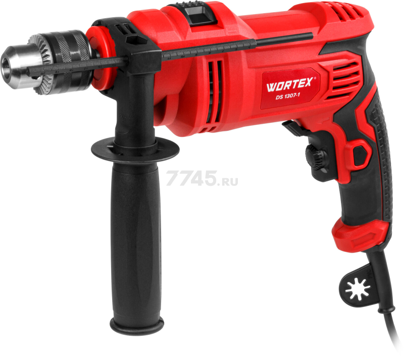 Дрель ударная WORTEX DS 1307-1 (1325477) - Фото 9