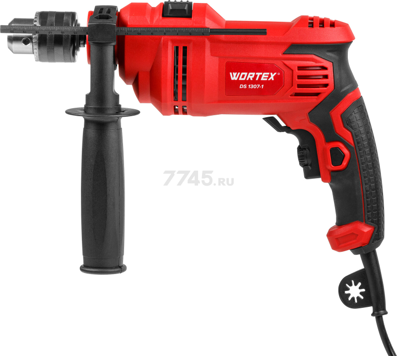 Дрель ударная WORTEX DS 1307-1 (1325477) - Фото 10