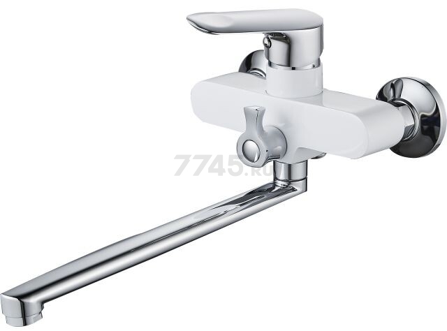 Смеситель для ванны ECONOCE серия 280 белый (EC0282WT) - Фото 12